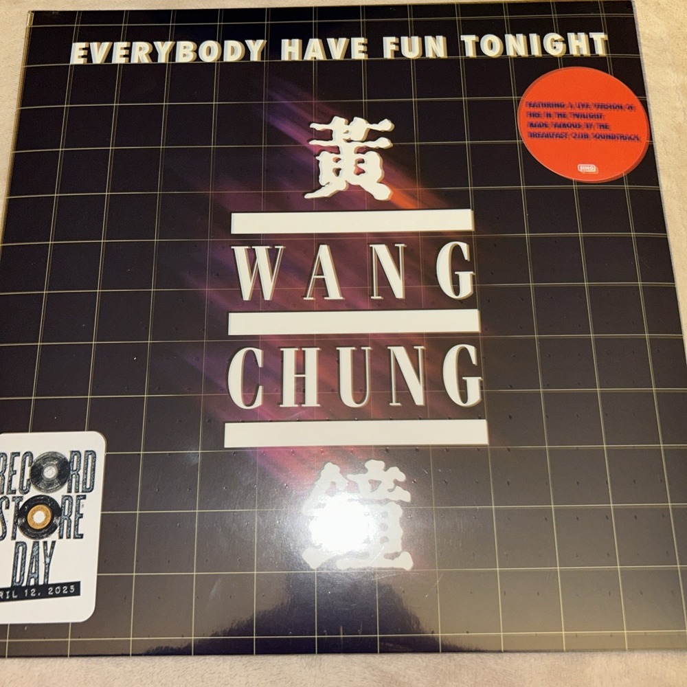 Wang Chung - Everybody Have Fun Tonight ORANGE RSD 2025 Vinyl Record Store Day
